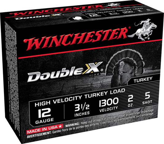 Winchester Double X 12ga 3-1/2" 2oz #5 (1300fps)