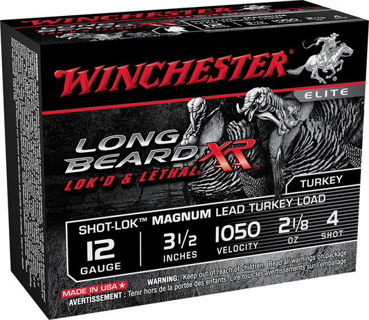 Winchester Long Beard 12ga 3-1/2" 2-1/8oz #4 (1050fps)