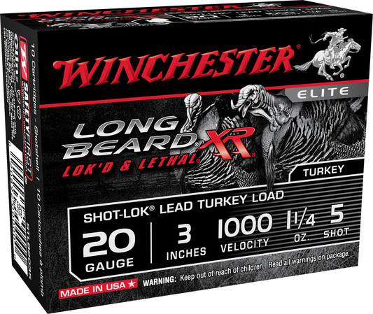 Winchester Long Beard 20ga. 3" 1-1/14oz #5 (1000fps)