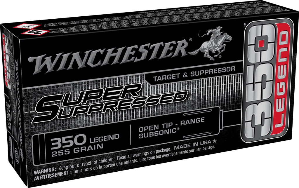 Winchester 350 Legend 265gr Super Suppressed (20ct)