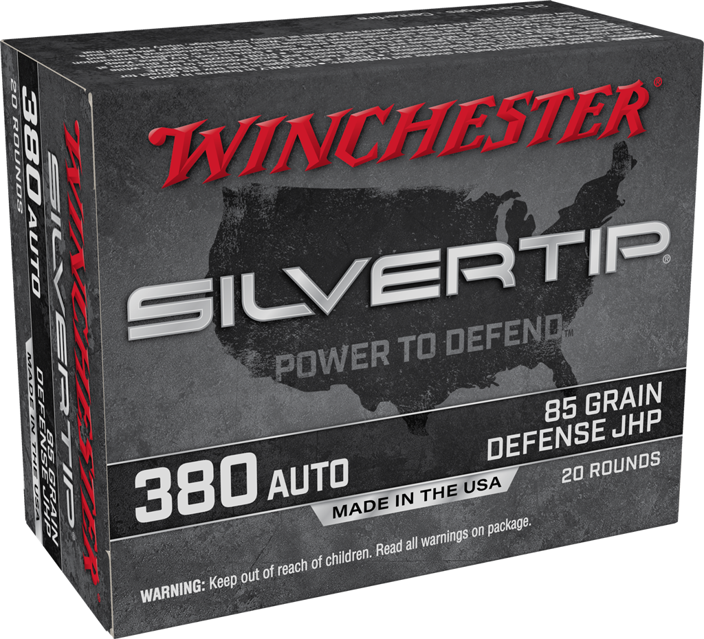 Winchester 380 Auto 85gr Silvertip HP (20ct)