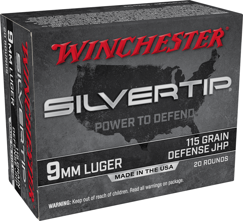 Winchester 9mm 115gr Silvertip HP (20ct)
