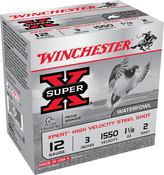 Winchester Xpert Steel 12ga 3" 1-1/8oz #2 (1550fps)