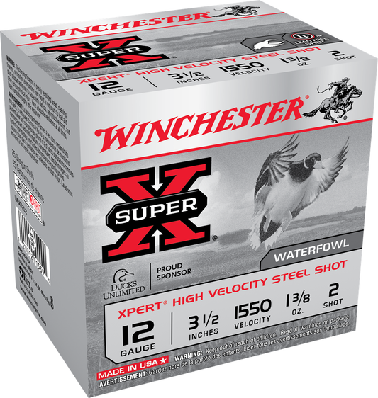 Winchester Xpert Steel 12ga 3-1/2" 1-3/8oz #2 (1550fps)