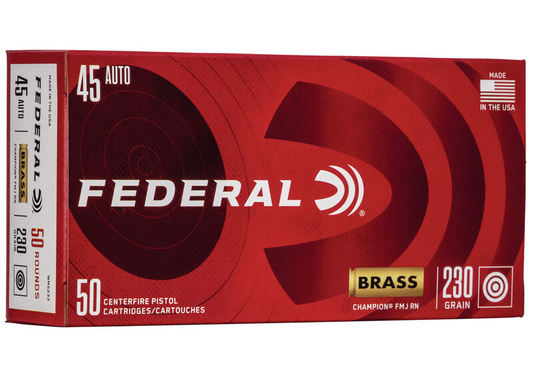 Federal 45 Auto 230gr FMJ (50ct)