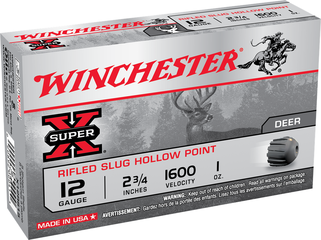 Winchester 12ga Slug Rifle 2-3/4" (1600 fps)