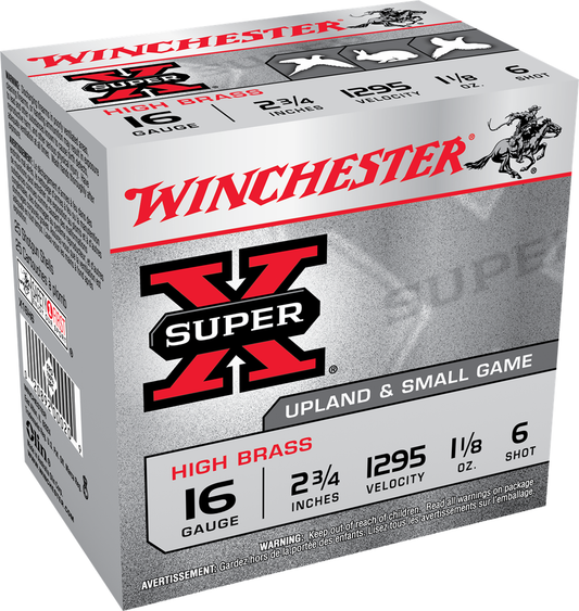 Winchester Heavy Game 16ga 1-1/8oz #6 (1295 fps) PER BOX