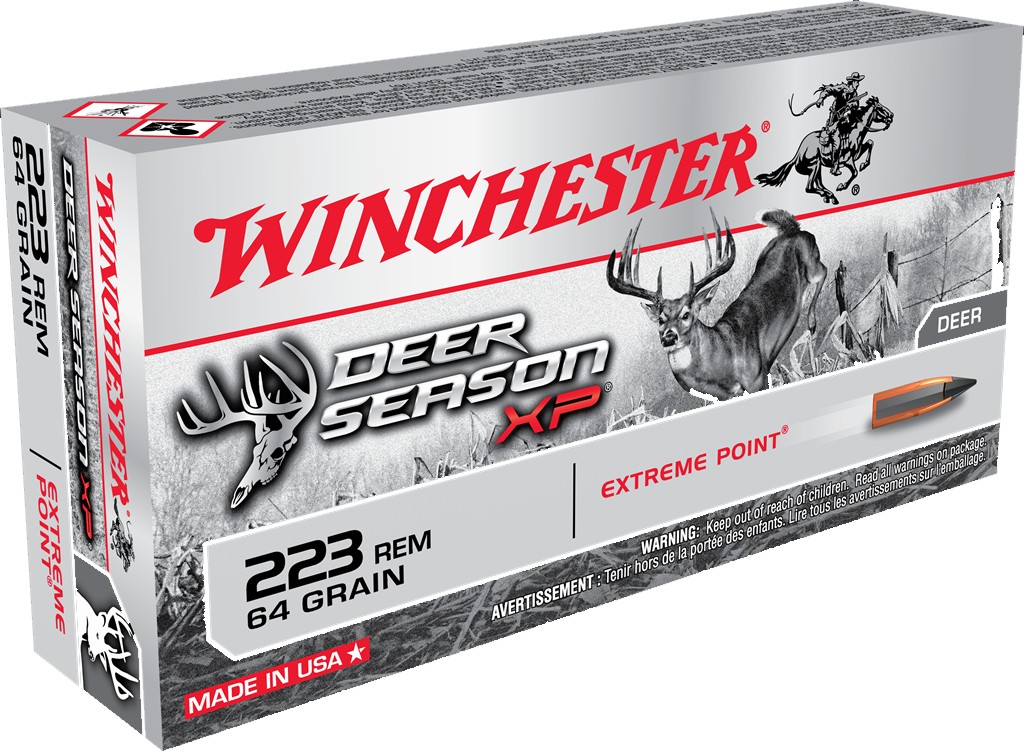 Winchester 223 Rem 64gr. Deer Season XP (20ct)