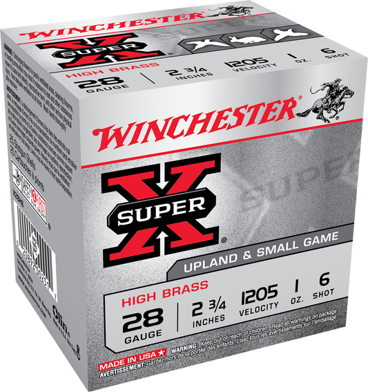 Winchester Heavy Game 28ga 2 3/4" 1 oz #6 (1205fps)