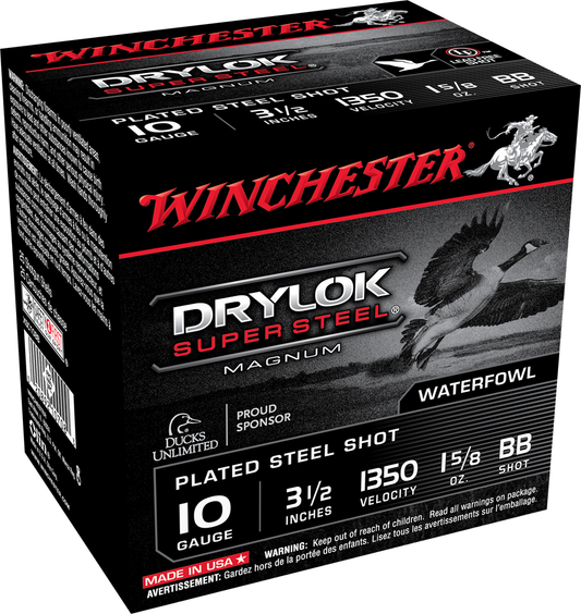 Winchester Drylok Steel 10ga 3-1/2" 1-5/8oz BB (1350fps)