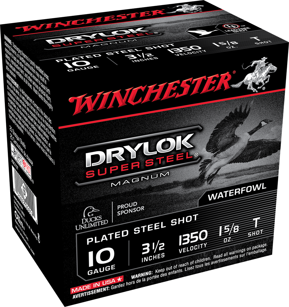 Winchester Drylok Steel 10ga 3-1/2" 1-5/8oz T shot (1350fps)
